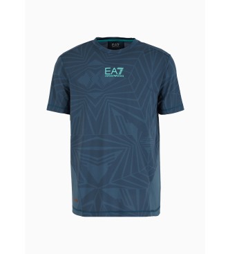 EA7 T-shirt Ventus7 bleu