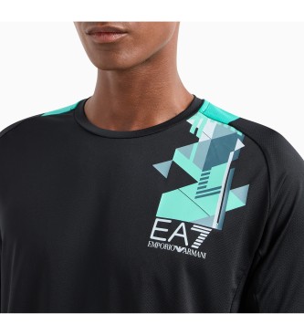 EA7 Ventus7 T-shirt svart