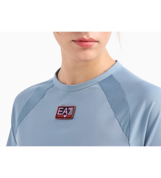 EA7 Ventus7 T-shirt blauw