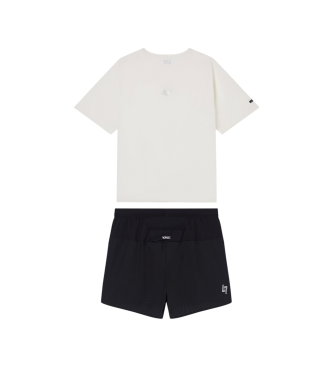EA7 Ensemble Ventus+ blanc, noir