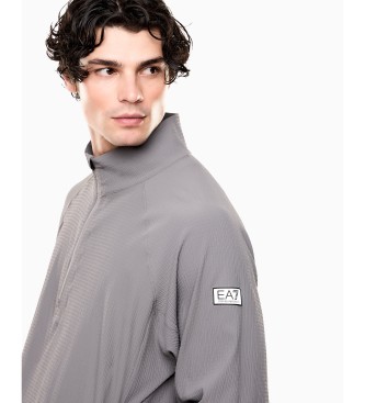 EA7 Mikina Ventus+ M siva