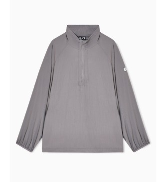 EA7 Mikina Ventus+ M siva