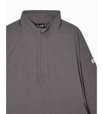 EA7 Mikina Ventus+ M siva