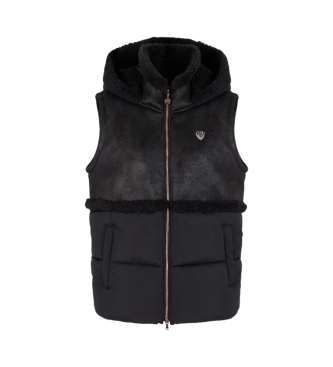 EA7 Gilet di taglio nero