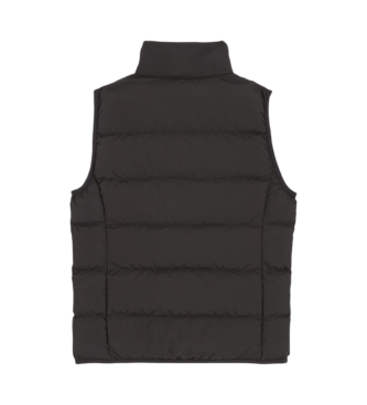 EA7 Gilet nero lucido