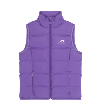 EA7 Gilet lilas brillant