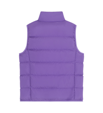 EA7 Gilet lilas brillant