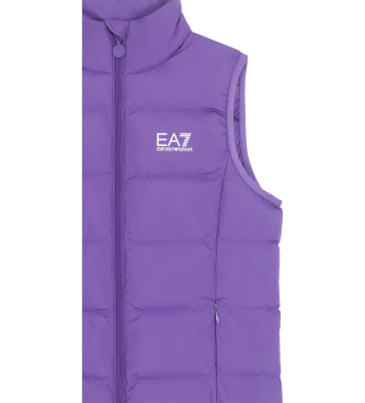 EA7 Gilet lilas brillant