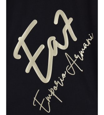 EA7 Vestido Firma negro