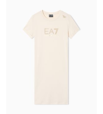 EA7 Vestido Evolution bege