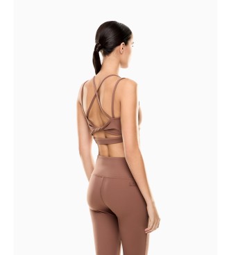 EA7 Top Vigor7 brown