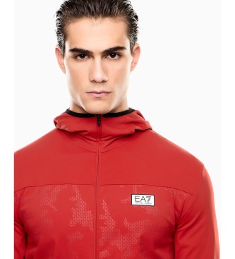 EA7 Veste de pluie vigor7 rouge