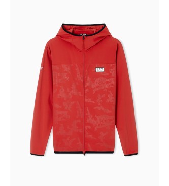 EA7 Veste de pluie vigor7 rouge