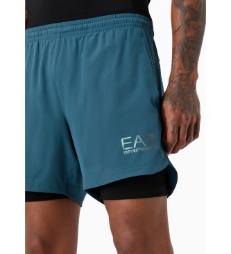 EA7 Pantaloncini blu Dynamic Athlete