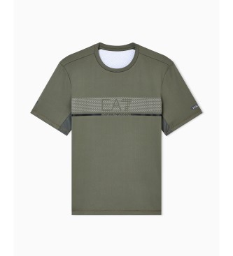 EA7 Vigor7 green T-shirt