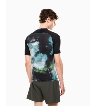 EA7 Vigor7 Graphic T-shirt multicoloured