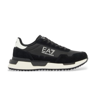 EA7 Vintage Sneakers Zwart
