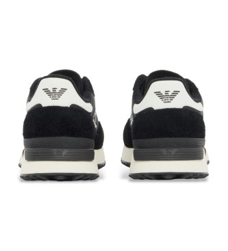 EA7 Vintage Sneakers Zwart