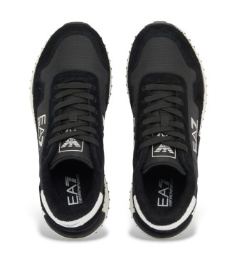 EA7 Vintage Sneakers Zwart