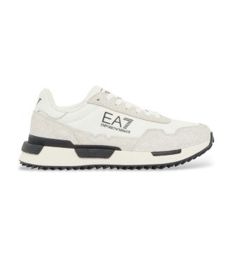 EA7 Vintage gympen Triple White