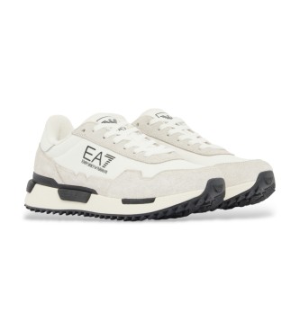 EA7 Vintage gympen Triple White