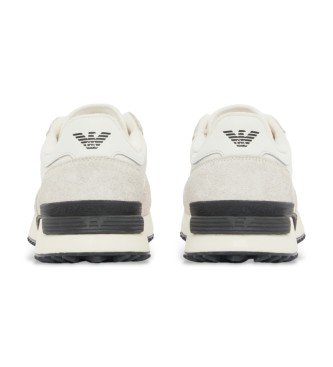 EA7 Vintage gympen Triple White