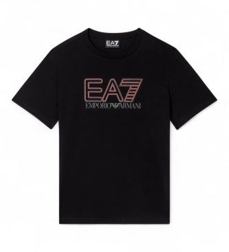 EA7 Visibility Boy T-shirt sort