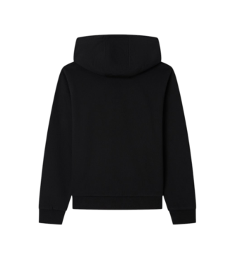 EA7 Sichtbarkeit Sweatshirt schwarz