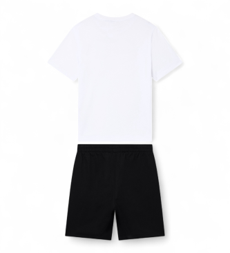 EA7 Conjunto Visibility Boy Branco