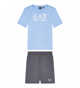 EA7 Conjunto Visibility Boy Azul