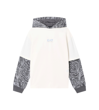 EA7 Zichtbaarheidssweatshirt wit