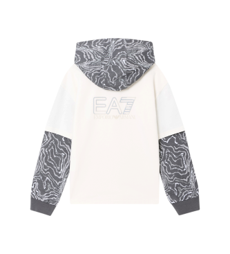 EA7 Zichtbaarheidssweatshirt wit