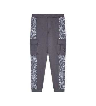 EA7 Pantaloni grigi ad alta visibilit�