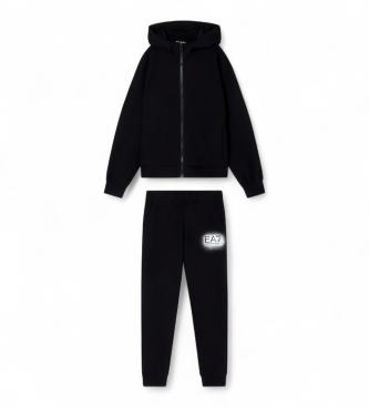 EA7 Komplet za dekle za vidljivost Black