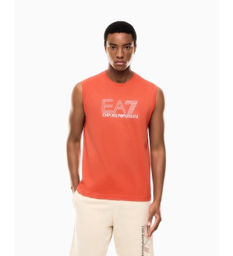 EA7 Visibility T-Shirt M R�d