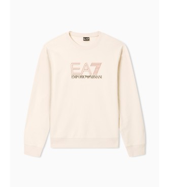 EA7 Visibility beige sweatshirt