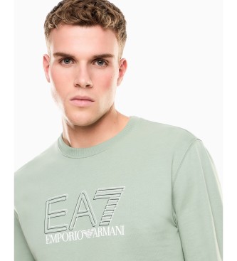 EA7 Sweatshirt Visibility M gr�n
