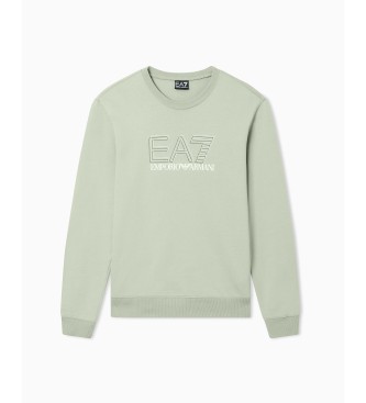 EA7 Sweatshirt Visibility M gr�n