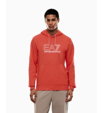 EA7 Sudadera Visibility Regular rojo