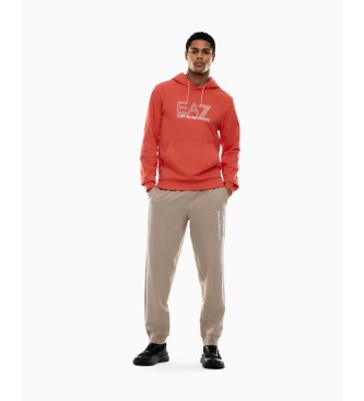 EA7 Sudadera Visibility Regular rojo