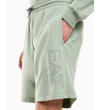 EA7 Shorts Visibility M gr�n