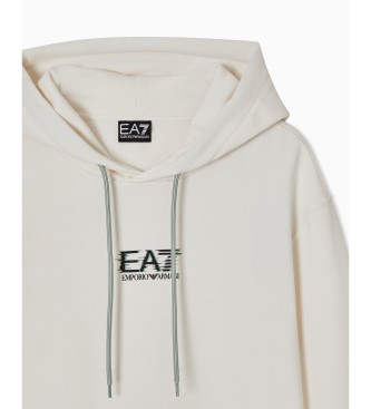 EA7 Majica Vidljivost bela