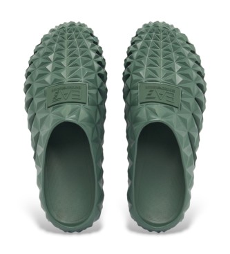 EA7 Zoccoli per sport acquatici Green Prisma