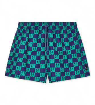 EA7 Vandsports-sv�mmekostume gr�n, bl�