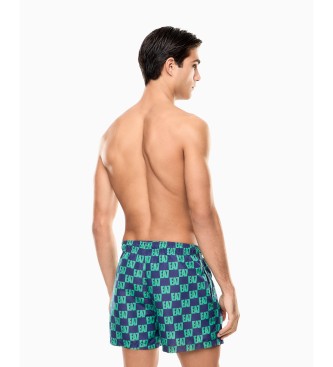 EA7 Vandsports-sv�mmekostume gr�n, bl�