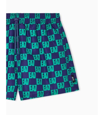 EA7 Vandsports-sv�mmekostume gr�n, bl�