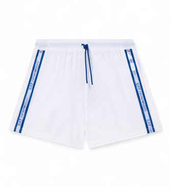 EA7 Hvide badeshorts badedragt