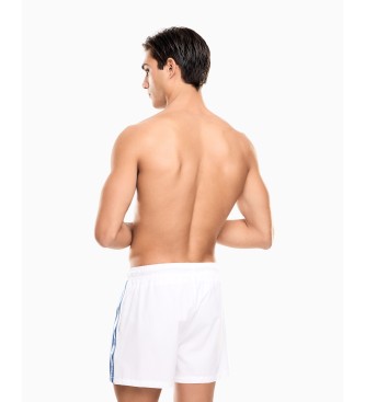 EA7 Hvide badeshorts badedragt