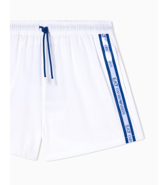 EA7 Hvide badeshorts badedragt