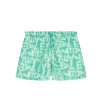 EA7 Costume da bagno sportivo verde